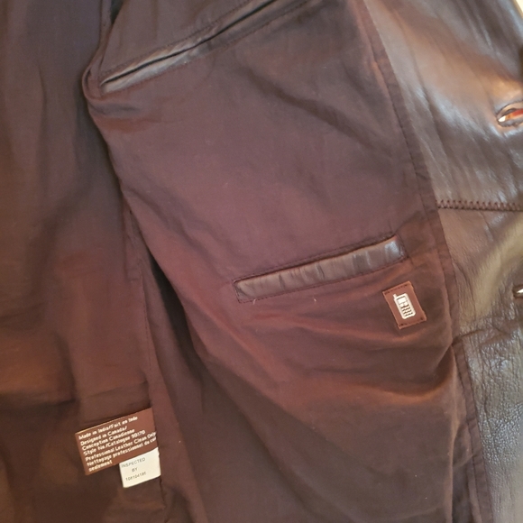 Danier Leather Sports Jacket Brown - Picture 5 of 7